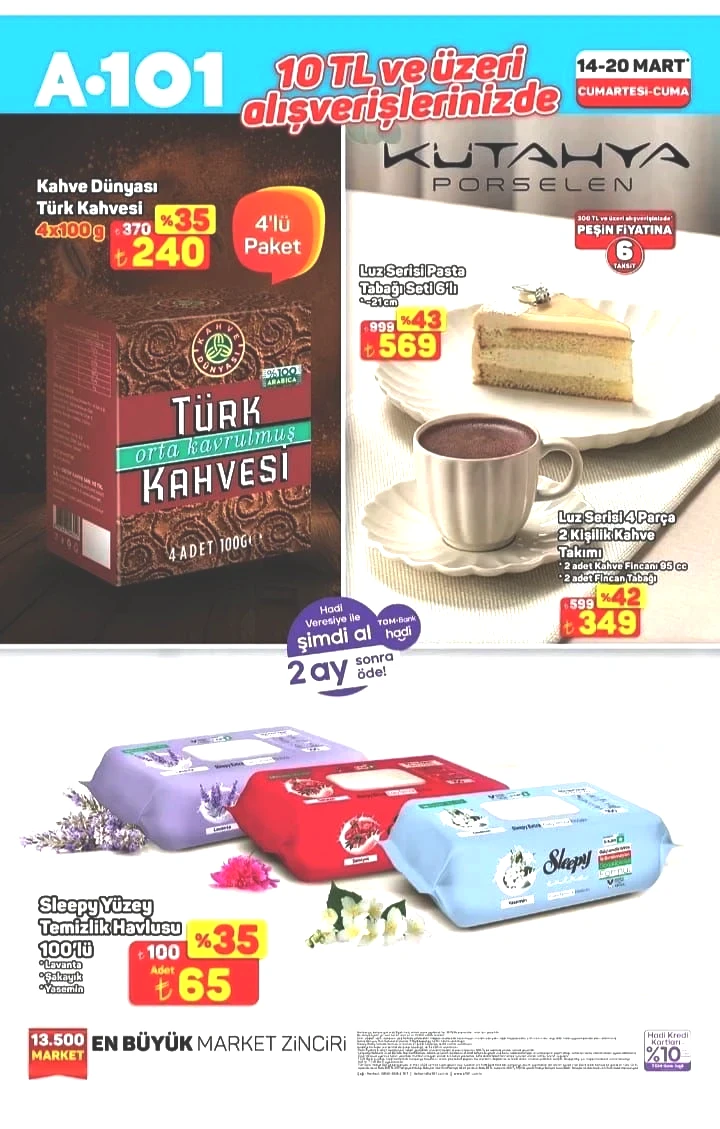 Market alışverişinde yıldızlaşan fiyatlar: A101 14-21 Mart Haftanın Yıldızları Kataloğu yayımlandı - Sayfa 9