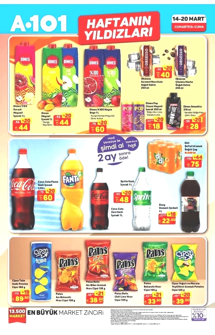 Market alışverişinde yıldızlaşan fiyatlar: A101 14-21 Mart Haftanın Yıldızları Kataloğu yayımlandı - Sayfa 3