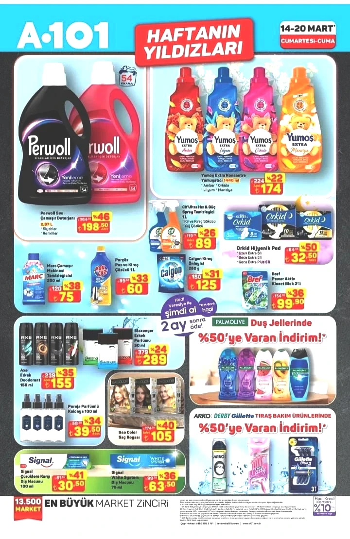 Market alışverişinde yıldızlaşan fiyatlar: A101 14-21 Mart Haftanın Yıldızları Kataloğu yayımlandı - Sayfa 7