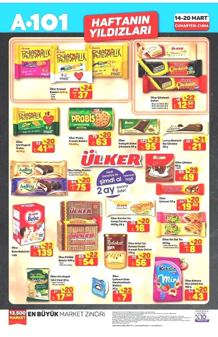 Market alışverişinde yıldızlaşan fiyatlar: A101 14-21 Mart Haftanın Yıldızları Kataloğu yayımlandı - Sayfa 6