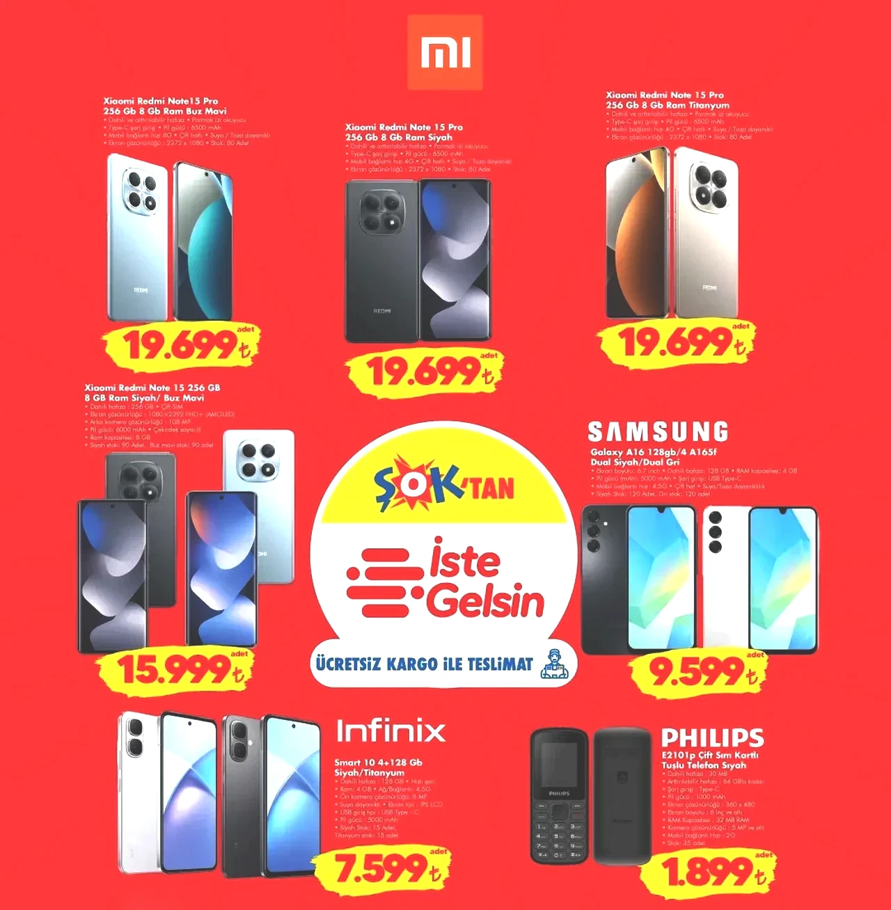 ŞOK Aktüel ürünler listesi 18-24 Mart! Bu hafta ŞOK'a hangi ürünler geliyor?