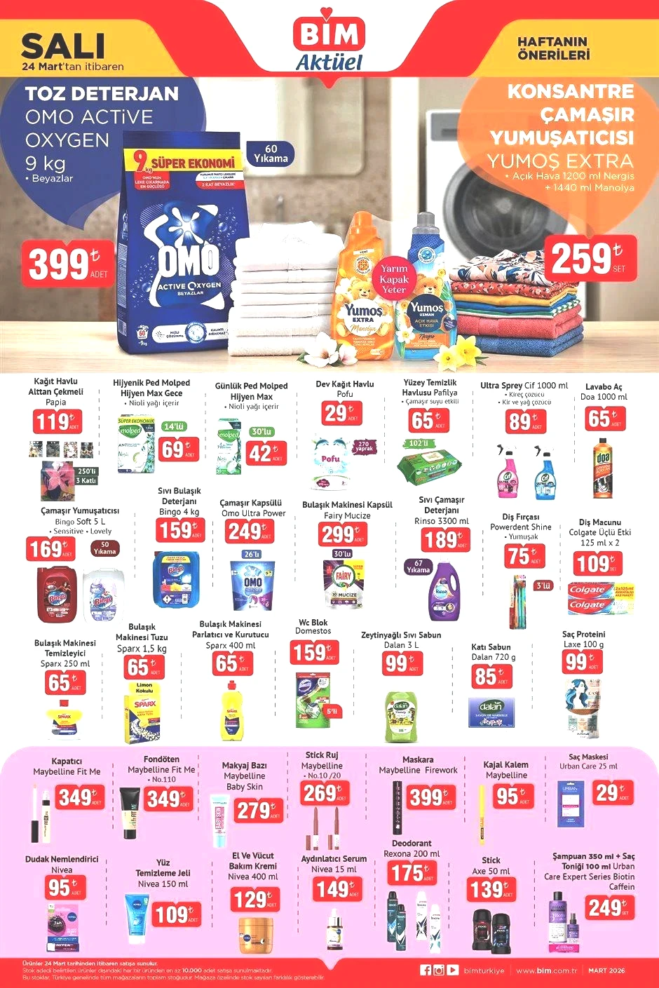 BİM 24 MART 2026 AKTÜEL KATALOĞU